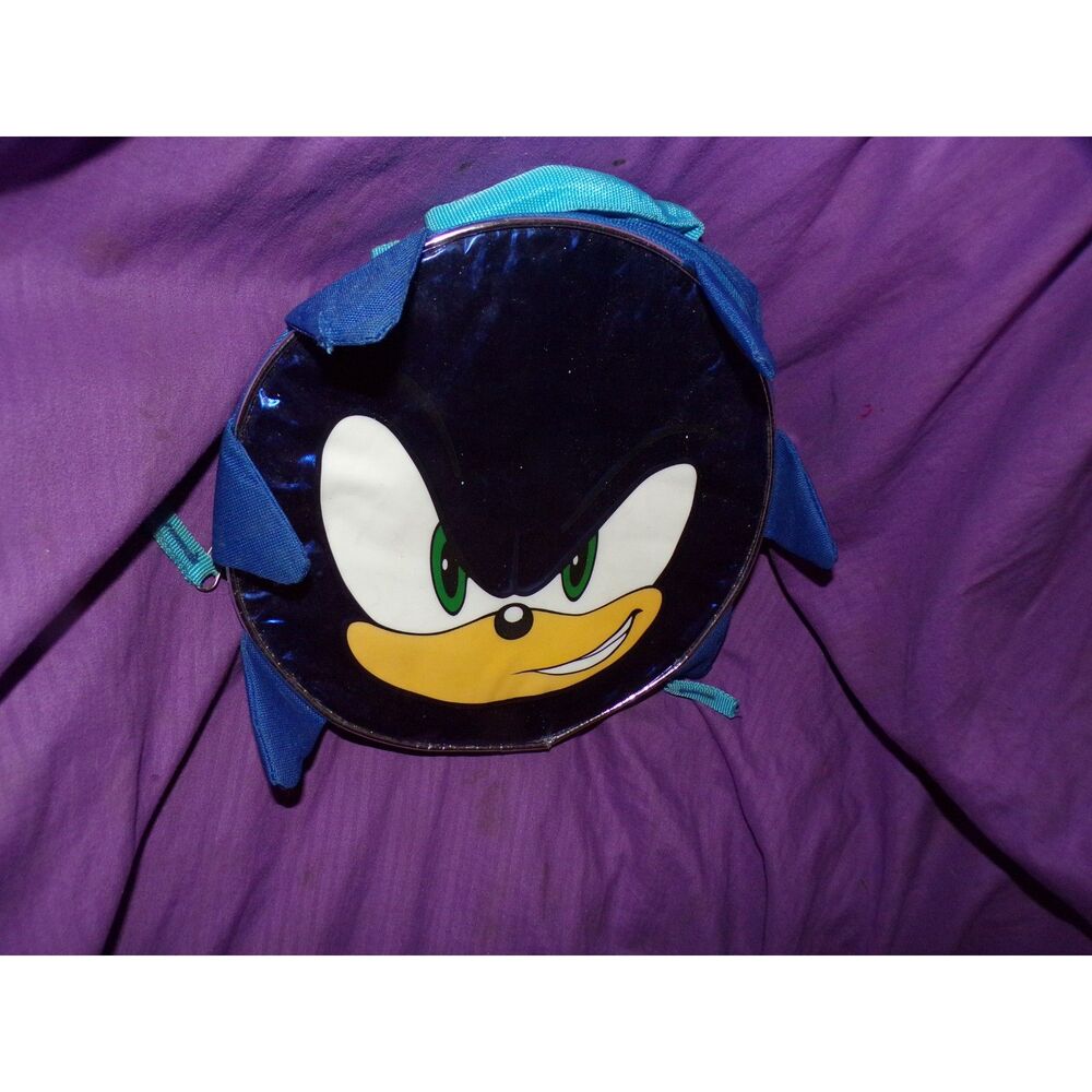 Sonic the hedgehog soft round lunch box by sega